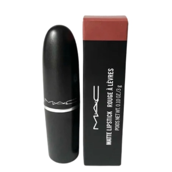 MAC Cosmetics 💄 VELVET TEDDY 617 Matte Lipstick Full Size Deep Beige NEW IN BOX - Picture 1 of 6